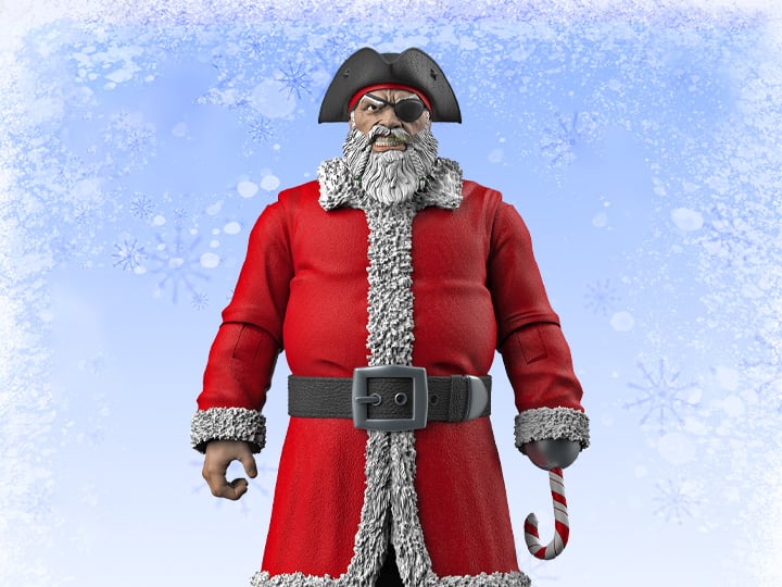 Naughty or Nice Collection Pirate Santa BBTS Exclusive Figure Gallery Image 1