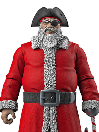 Naughty or Nice Collection Pirate Santa BBTS Exclusive Figure Gallery Image 2