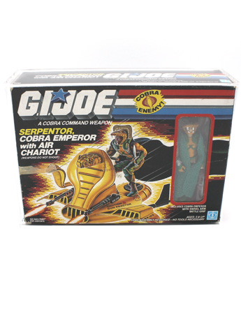 G.I. Joe: A Real American Hero 1985 Serpentor With Air Chariot (CAS Grade A) Gallery Image 2