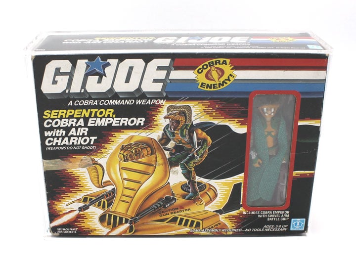 G.I. Joe: A Real American Hero 1985 Serpentor With Air Chariot (CAS Grade A) Gallery Image 1
