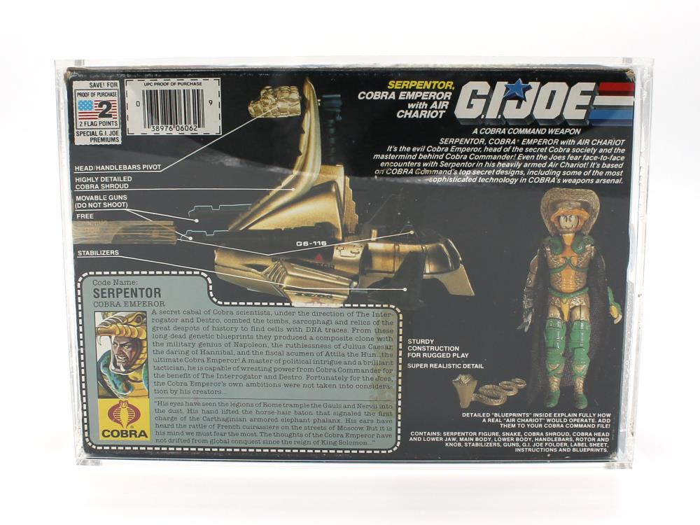 G.I. Joe: A Real American Hero 1985 Serpentor With Air Chariot (CAS Grade A) Gallery Image 4