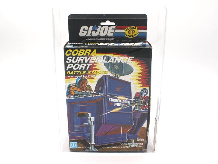 G.I. Joe: A Real American Hero 1986 Cobra Surveillance Port Battle Station (AFA Grade 75) Gallery Image 1