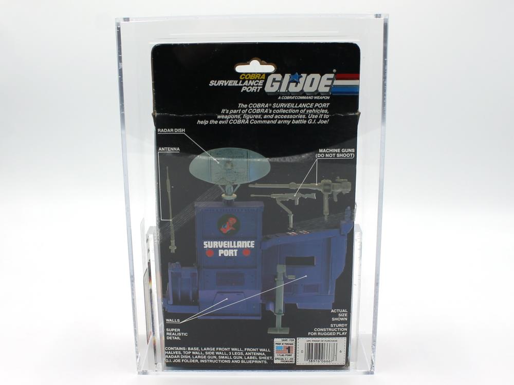 G.I. Joe: A Real American Hero 1986 Cobra Surveillance Port Battle Station (AFA Grade 75) Gallery Image 4