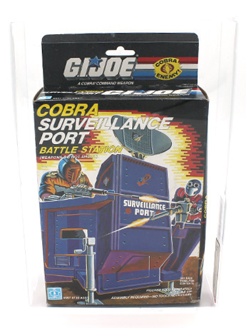 G.I. Joe: A Real American Hero 1986 Cobra Surveillance Port Battle Station (AFA Grade 75) Gallery Image 2