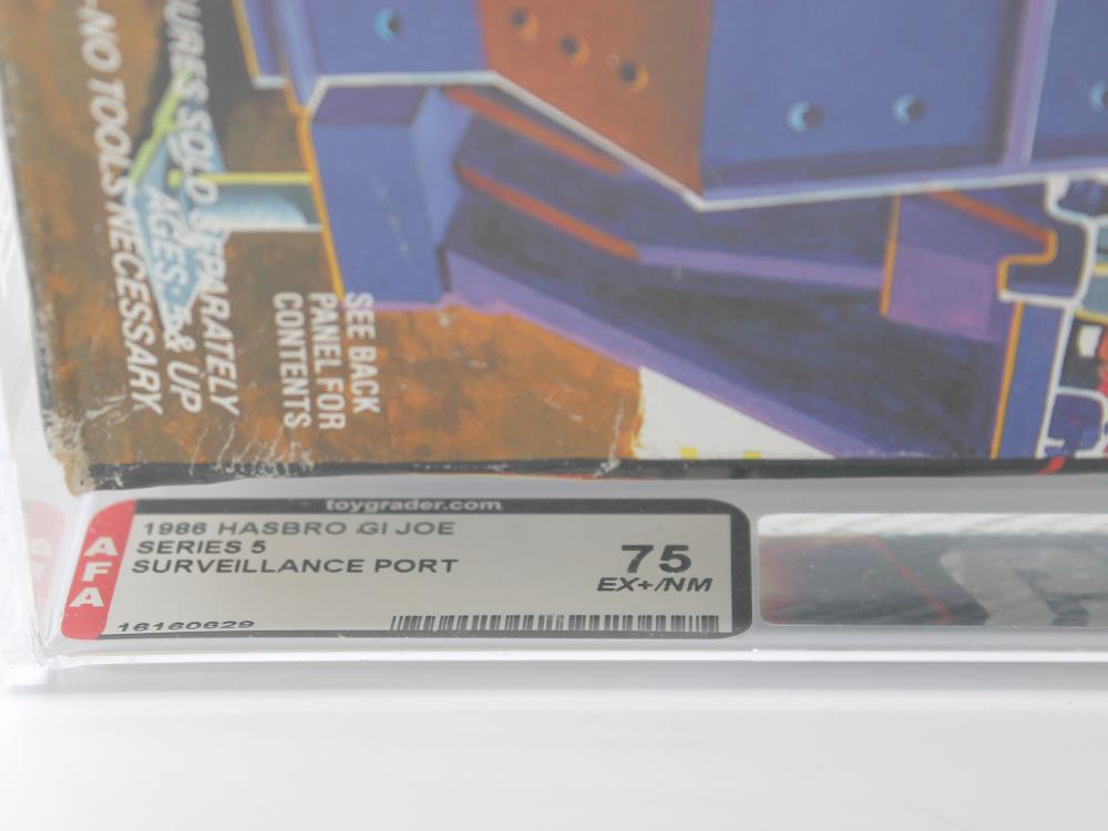 G.I. Joe: A Real American Hero 1986 Cobra Surveillance Port Battle Station (AFA Grade 75) Gallery Image 5