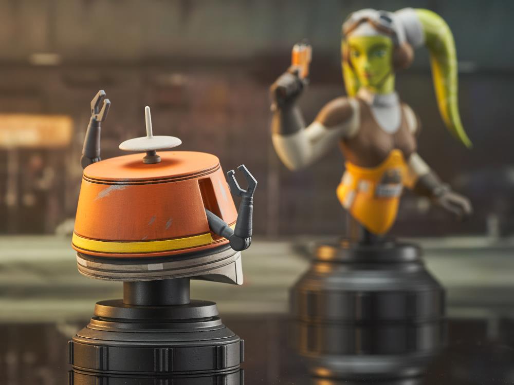 Star Wars Rebels Hera and Chopper 1/7 Scale Limited Edition Bust Set Gallery Image 13