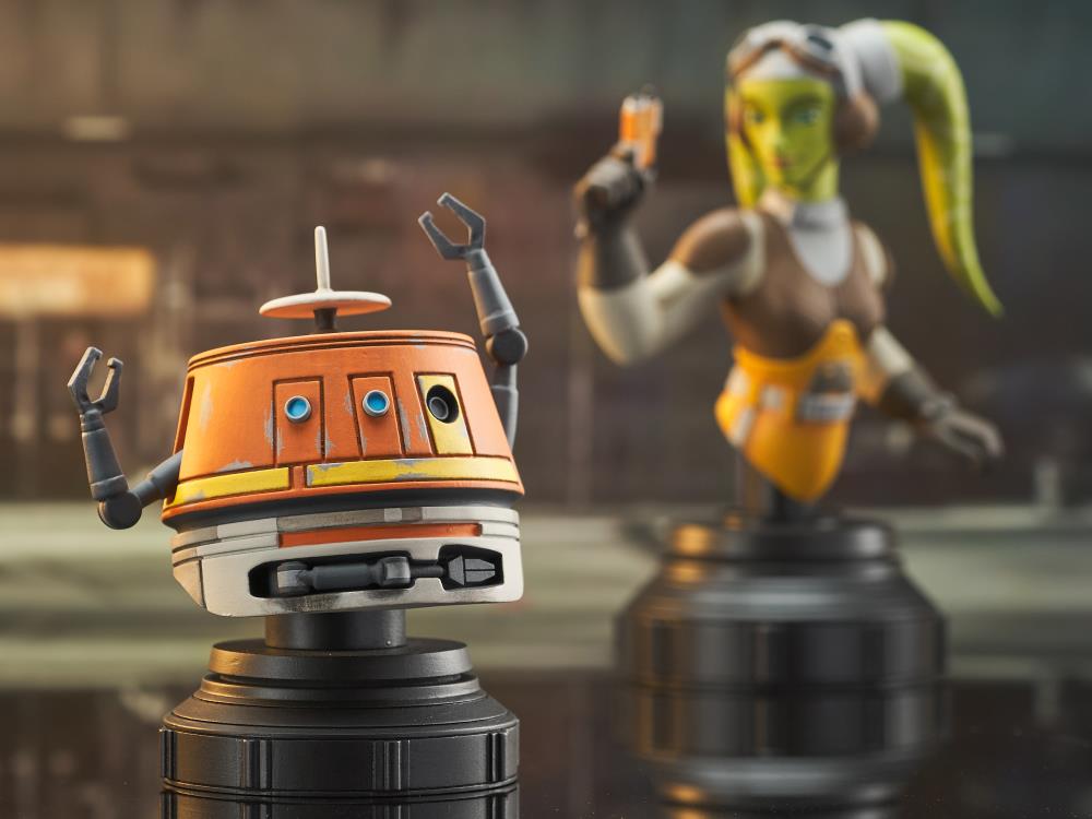 Star Wars Rebels Hera and Chopper 1/7 Scale Limited Edition Bust Set Gallery Image 11