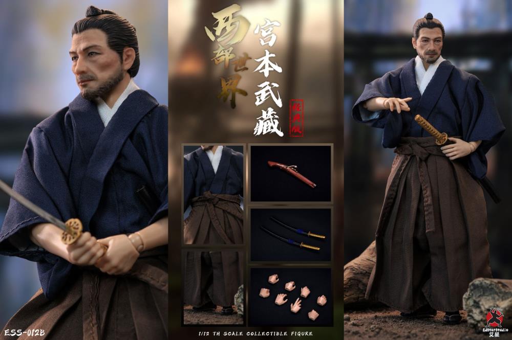 Miyamoto Musashi (Classic Ver.) 1/12 Scale Figure