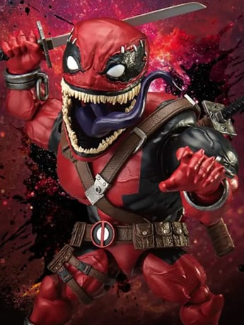 Marvel Comics Egg Attack Action EAA-144 Venompool Gallery Image 2
