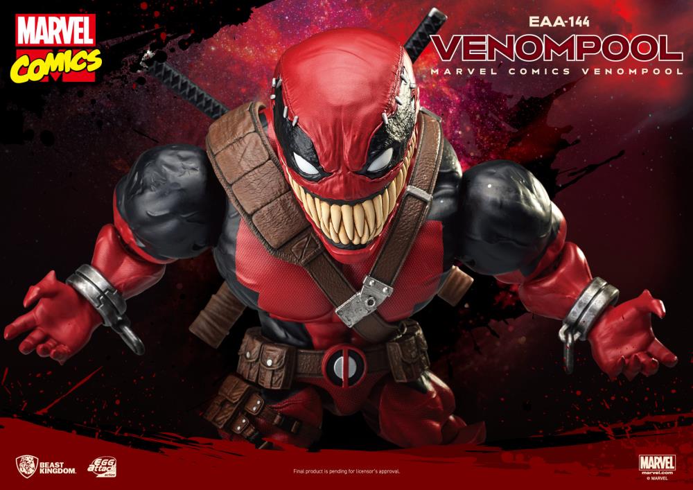 Marvel Comics Egg Attack Action EAA-144 Venompool Gallery Image 6