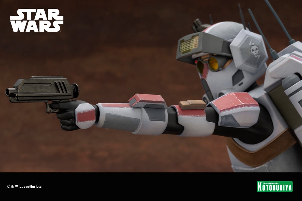 Star Wars: The Bad Batch ArtFX Tech Statue Gallery Image 11