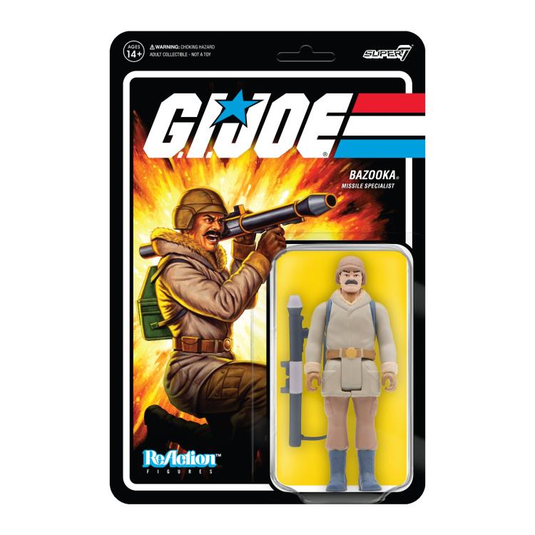 G.I. Joe ReAction Bazooka (Arctic) Figure Gallery Image 4