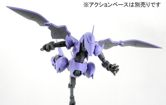 Mobile Suit Gundam AGE HGAGE Danazine (Purple Color) 1/144 Scale Exclusive Model Kit (Reissue) Gallery Image 8
