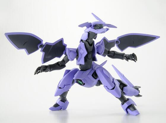 Mobile Suit Gundam AGE HGAGE Danazine (Purple Color) 1/144 Scale Exclusive Model Kit (Reissue) Gallery Image 5