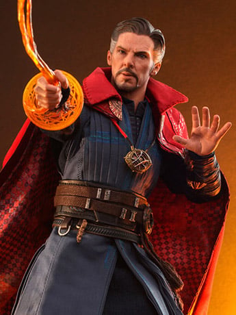 Spider-Man: No Way Home MMS629 Doctor Strange 1/6th Scale Collectible Figure Gallery Image 2