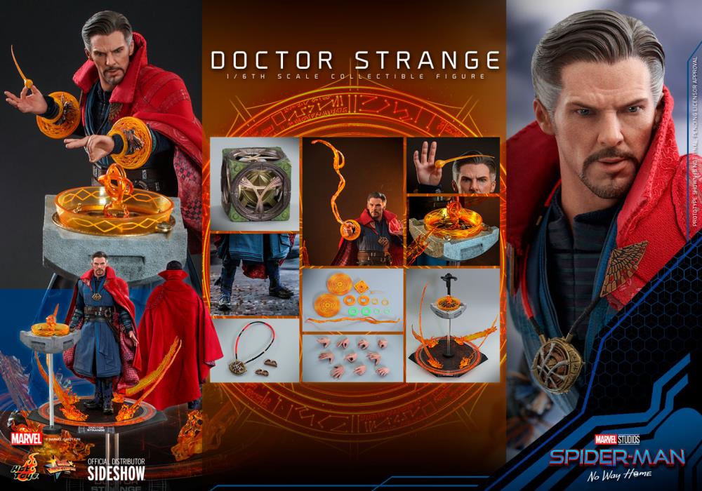 Spider-Man: No Way Home MMS629 Doctor Strange 1/6th Scale Collectible Figure Gallery Image 18
