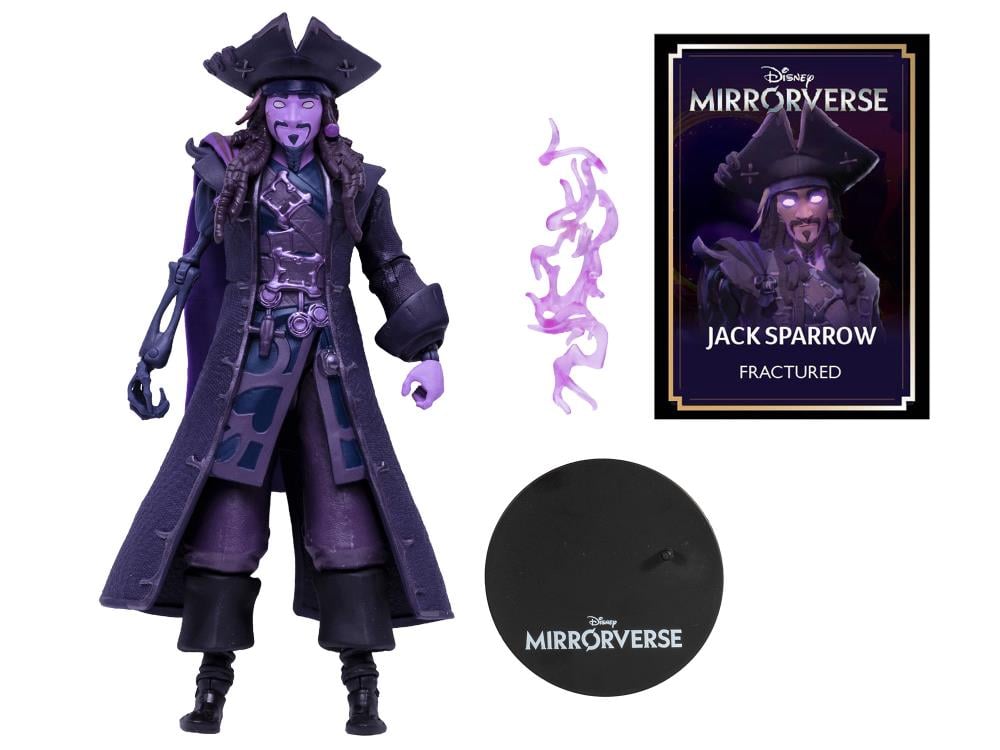 Disney Mirrorverse 7" Jack Sparrow (Fractured Gold Label) Figure Gallery Image 9