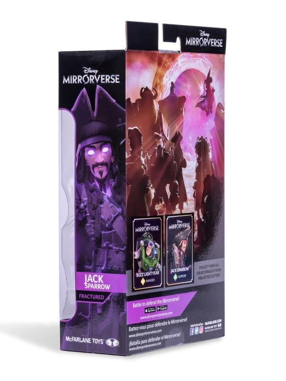 Disney Mirrorverse 7" Jack Sparrow (Fractured Gold Label) Figure Gallery Image 12