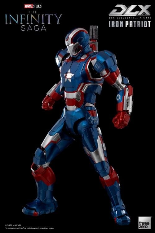 Avengers: Infinity Saga DLX Iron Patriot 1/12 Scale Action Figure Gallery Image 12