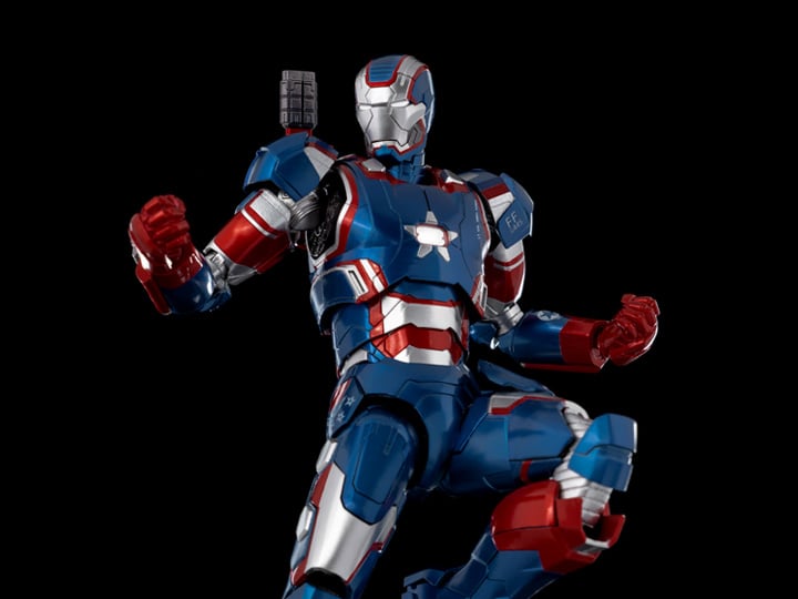 Avengers: Infinity Saga DLX Iron Patriot 1/12 Scale Action Figure Gallery Image 1