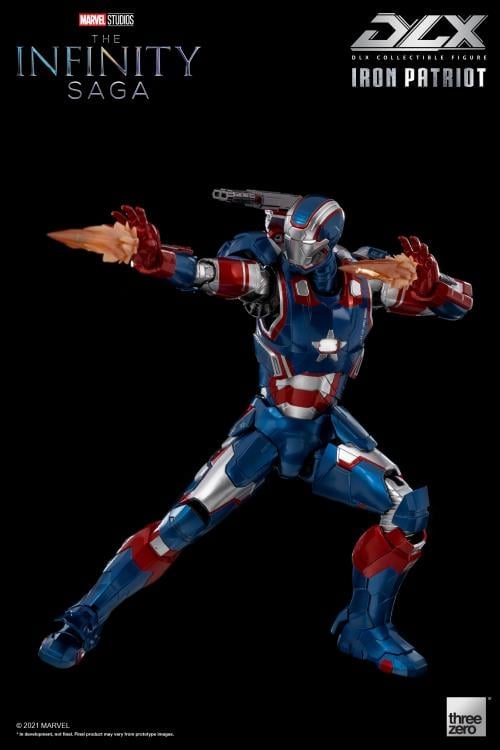 Avengers: Infinity Saga DLX Iron Patriot 1/12 Scale Action Figure