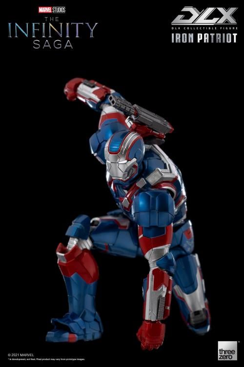 Avengers: Infinity Saga DLX Iron Patriot 1/12 Scale Action Figure Gallery Image 19