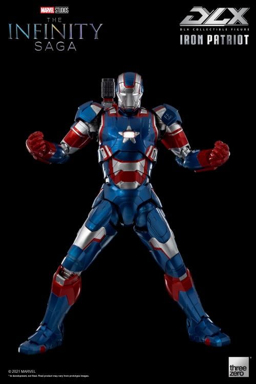 Avengers: Infinity Saga DLX Iron Patriot 1/12 Scale Action Figure Gallery Image 7