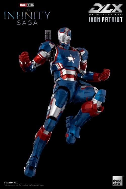 Avengers: Infinity Saga DLX Iron Patriot 1/12 Scale Action Figure