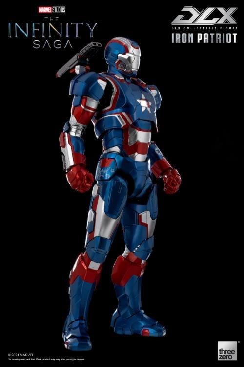 Avengers: Infinity Saga DLX Iron Patriot 1/12 Scale Action Figure Gallery Image 17
