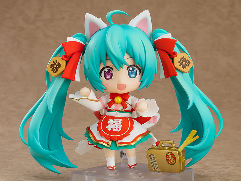 Vocaloid Nendoroid No.1777 Hatsune Miku (Maneki Miku Ver.) Gallery Image 3