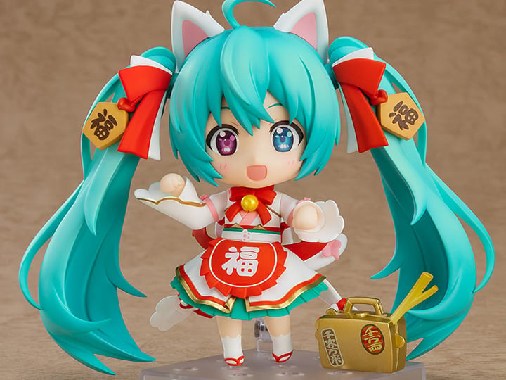 Vocaloid Nendoroid No.1777 Hatsune Miku (Maneki Miku Ver.) Gallery Image 1