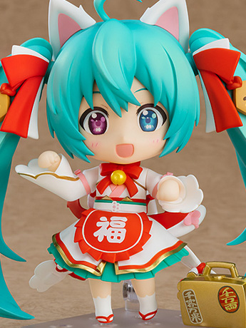 Vocaloid Nendoroid No.1777 Hatsune Miku (Maneki Miku Ver.) Gallery Image 2