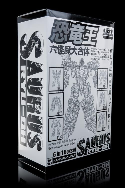Lost Exo-Realm Saurus Ryu-oh Dinoking Combiner Boxset Gallery Image 22