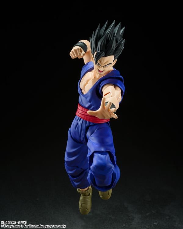 Dragon Ball Super: Super Hero S.H.Figuarts Ultimate Gohan Action Figure Gallery Image 4