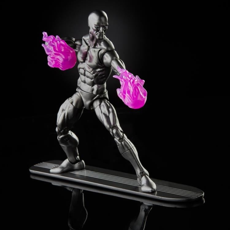 Silver Surfer Marvel Legends Obsidian Surfer Action Figure Gallery Image 6