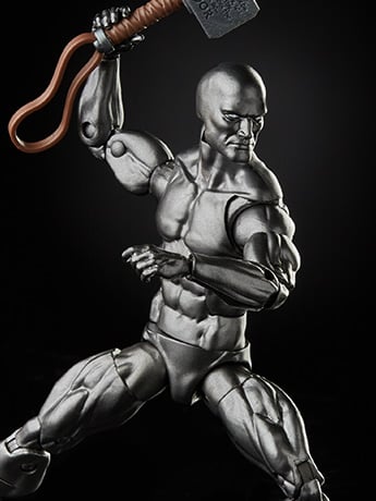 Silver Surfer Marvel Legends Obsidian Surfer Action Figure