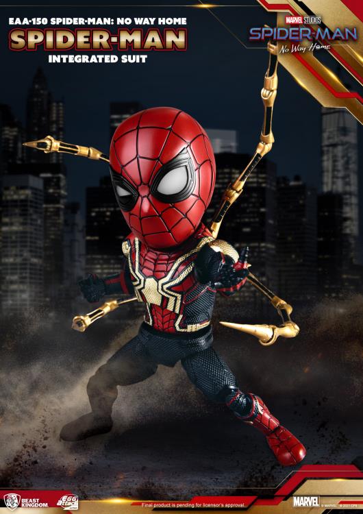 Spider-Man: No Way Home Egg Attack Action EAA-150 Spider-Man Integrated Suit Gallery Image 3