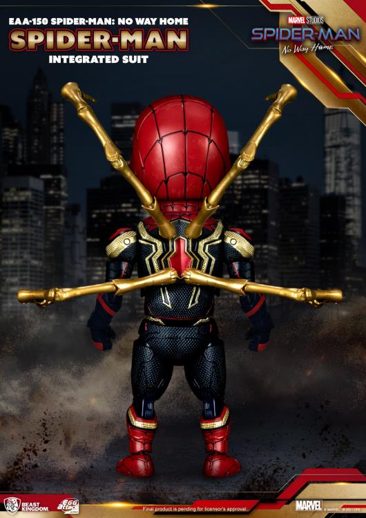 Spider-Man: No Way Home Egg Attack Action EAA-150 Spider-Man Integrated Suit Gallery Image 6