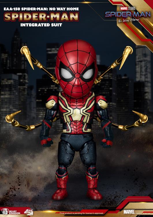 Spider-Man: No Way Home Egg Attack Action EAA-150 Spider-Man Integrated Suit Gallery Image 5
