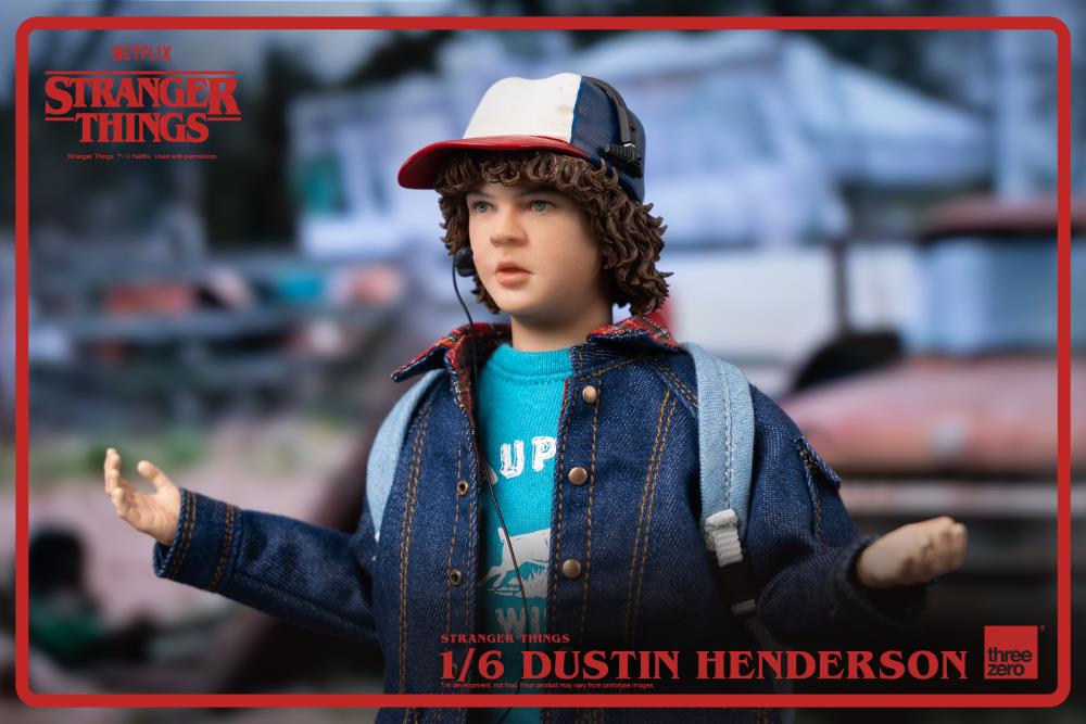 Stranger Things Dustin Henderson 1/6 Scale Collectible Figure Gallery Image 13