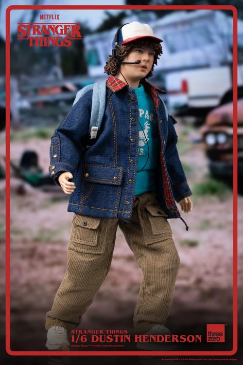 Stranger Things Dustin Henderson 1/6 Scale Collectible Figure Gallery Image 4