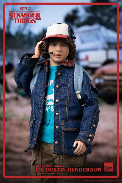 Stranger Things Dustin Henderson 1/6 Scale Collectible Figure Gallery Image 6