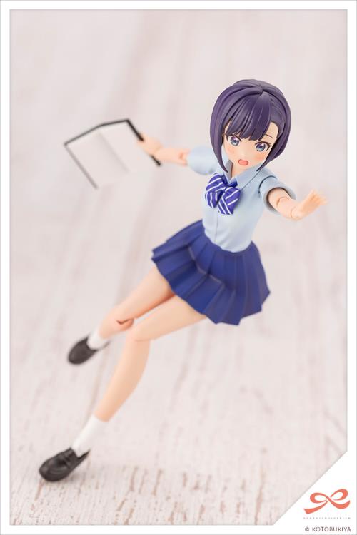 Sousai Shoujo Teien Touou High School Summer Clothes Koyomi Takanashi (Dreaming Style True Sapphire Ver.) 1/10 Scale Model Kit Gallery Image 11