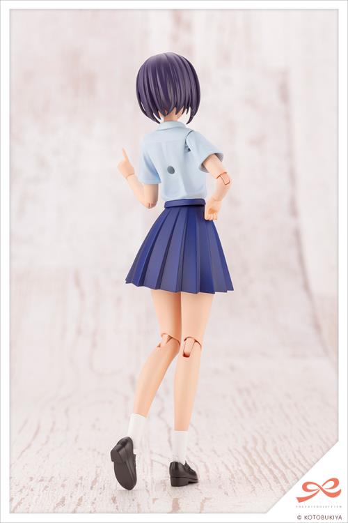 Sousai Shoujo Teien Touou High School Summer Clothes Koyomi Takanashi (Dreaming Style True Sapphire Ver.) 1/10 Scale Model Kit Gallery Image 4