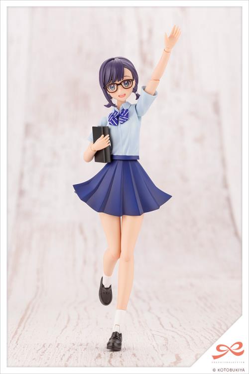 Sousai Shoujo Teien Touou High School Summer Clothes Koyomi Takanashi (Dreaming Style True Sapphire Ver.) 1/10 Scale Model Kit Gallery Image 9