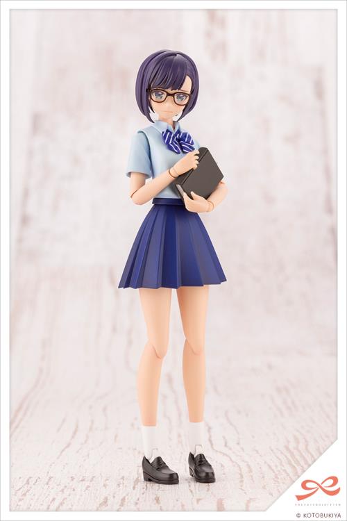 Sousai Shoujo Teien Touou High School Summer Clothes Koyomi Takanashi (Dreaming Style True Sapphire Ver.) 1/10 Scale Model Kit Gallery Image 8