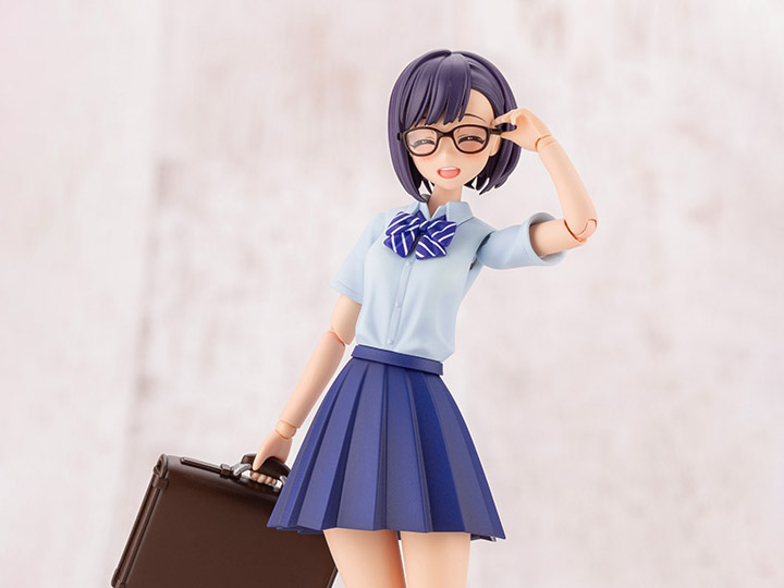 Sousai Shoujo Teien Touou High School Summer Clothes Koyomi Takanashi (Dreaming Style True Sapphire Ver.) 1/10 Scale Model Kit Gallery Image 1