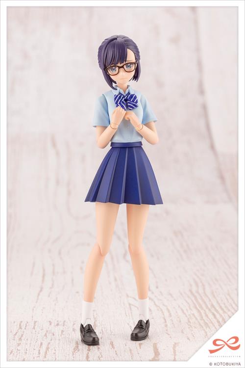 Sousai Shoujo Teien Touou High School Summer Clothes Koyomi Takanashi (Dreaming Style True Sapphire Ver.) 1/10 Scale Model Kit Gallery Image 3