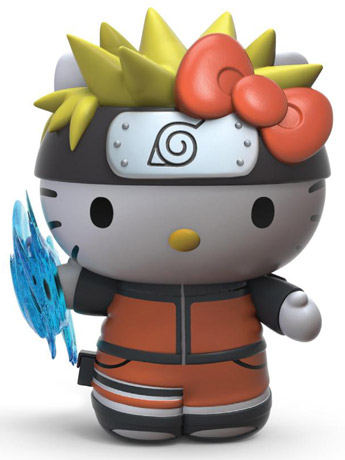 Naruto: Shippuden x Hello Kitty and Friends Naruto Charge Figure Gallery Image 2