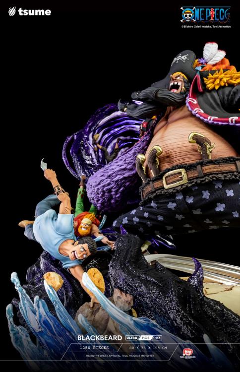 One Piece ULTRA HQS Blackbeard 1/7 Scale Limited Edition Statue